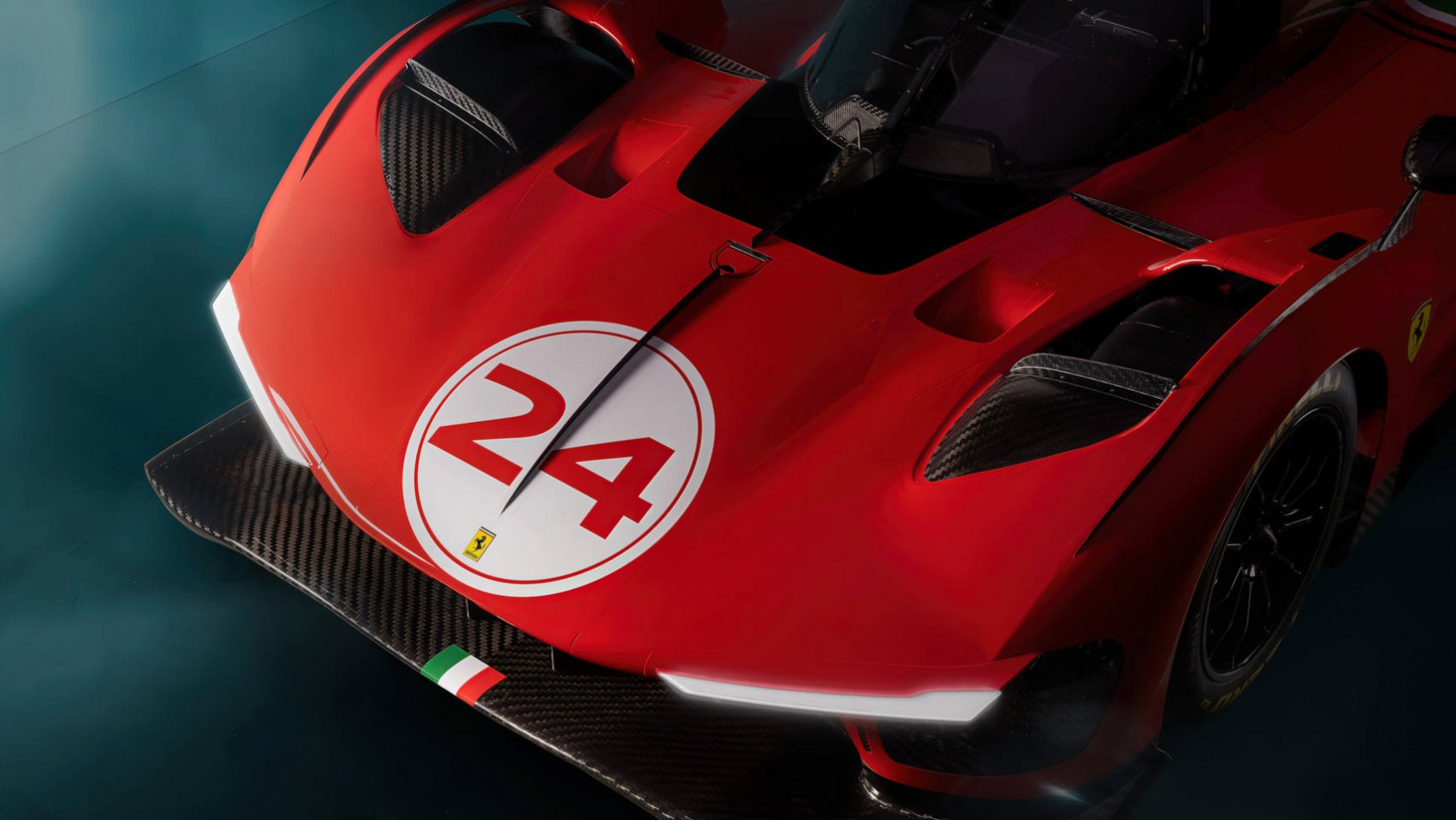 Ferrari 499P Ferrari 499P Modificata 2024 przednia maska