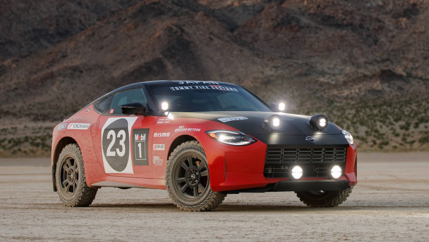 Nissan Safari Rally Z design