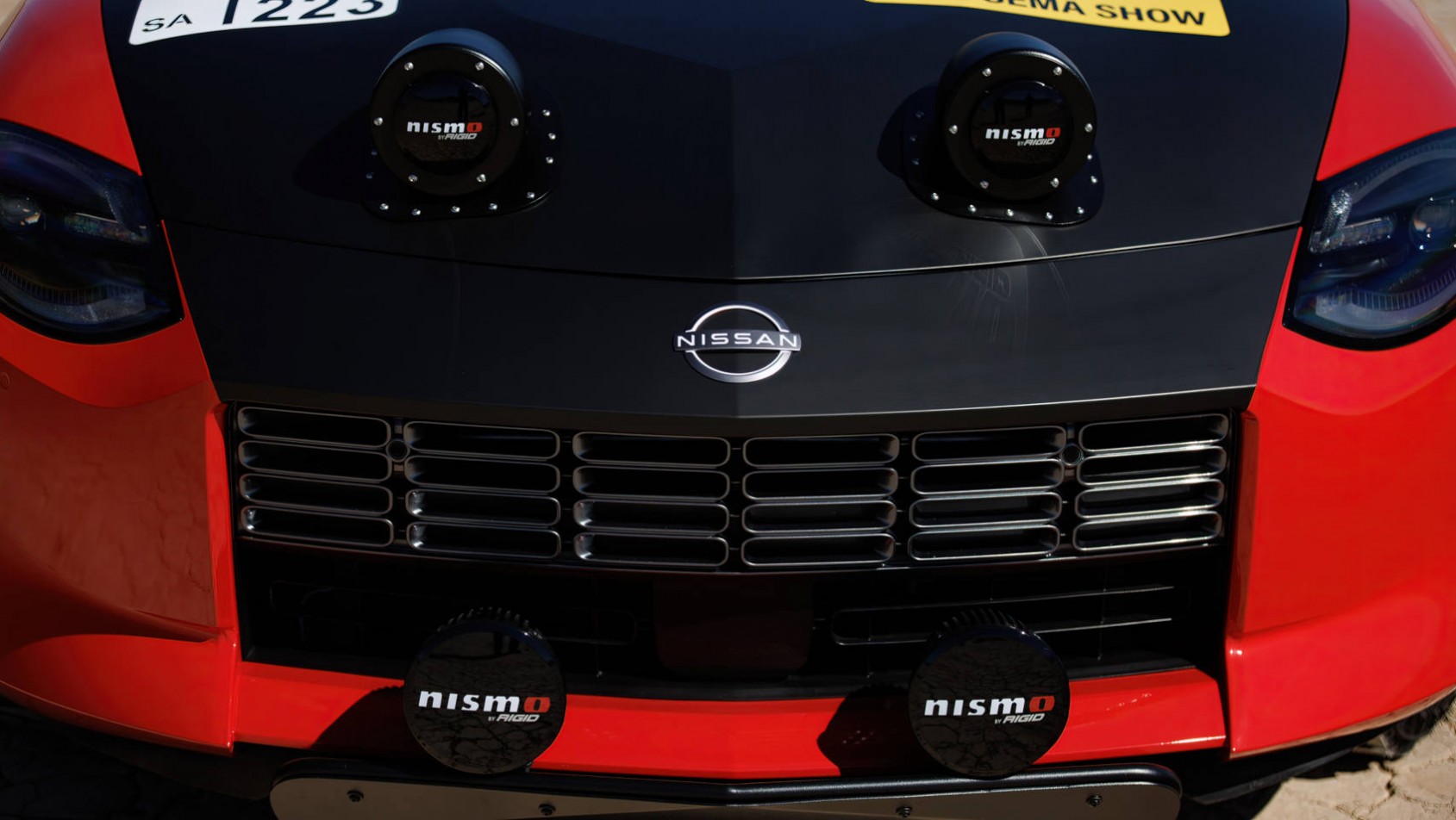 Nissan Safari Rally Z dodatkowe lampy