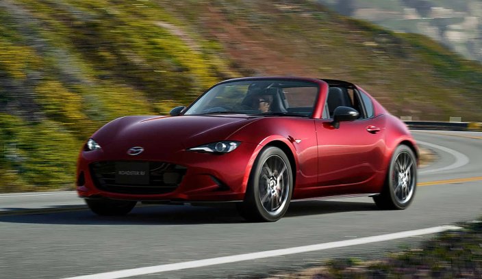 2024 Mazda MX-5 lifting