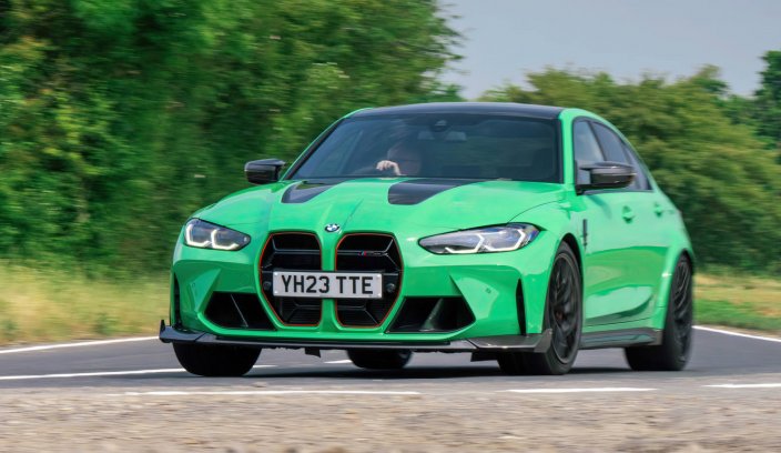 2023 BMW M3 CS test