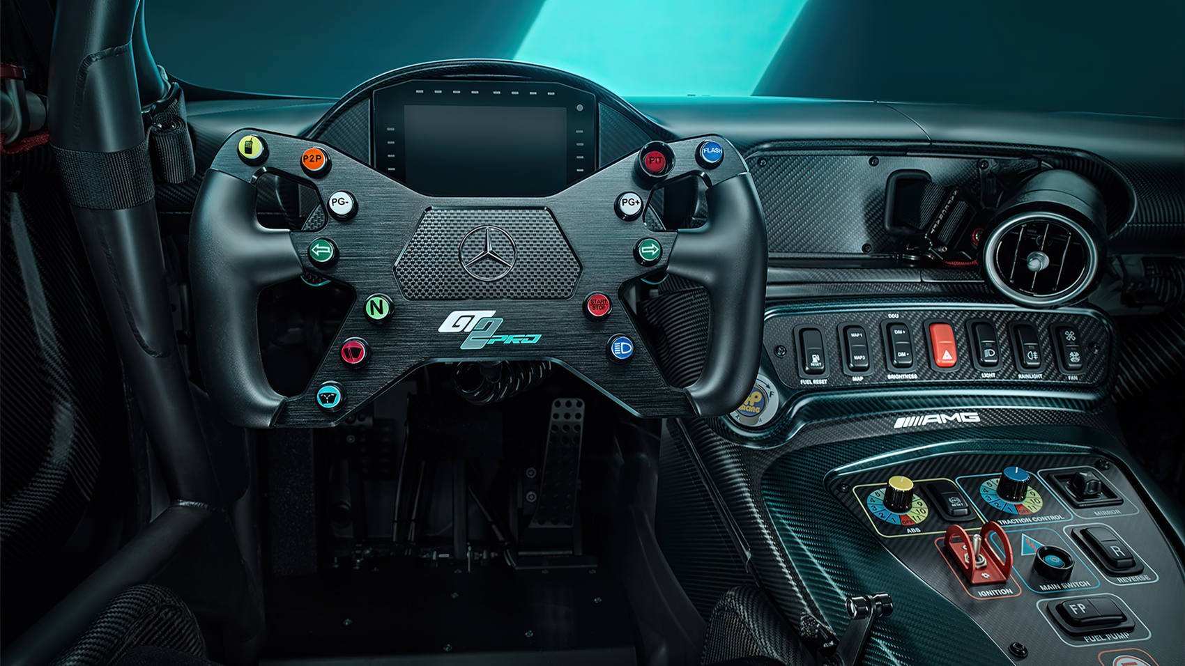 Mercedes-AMG GT2 Pro kierownica