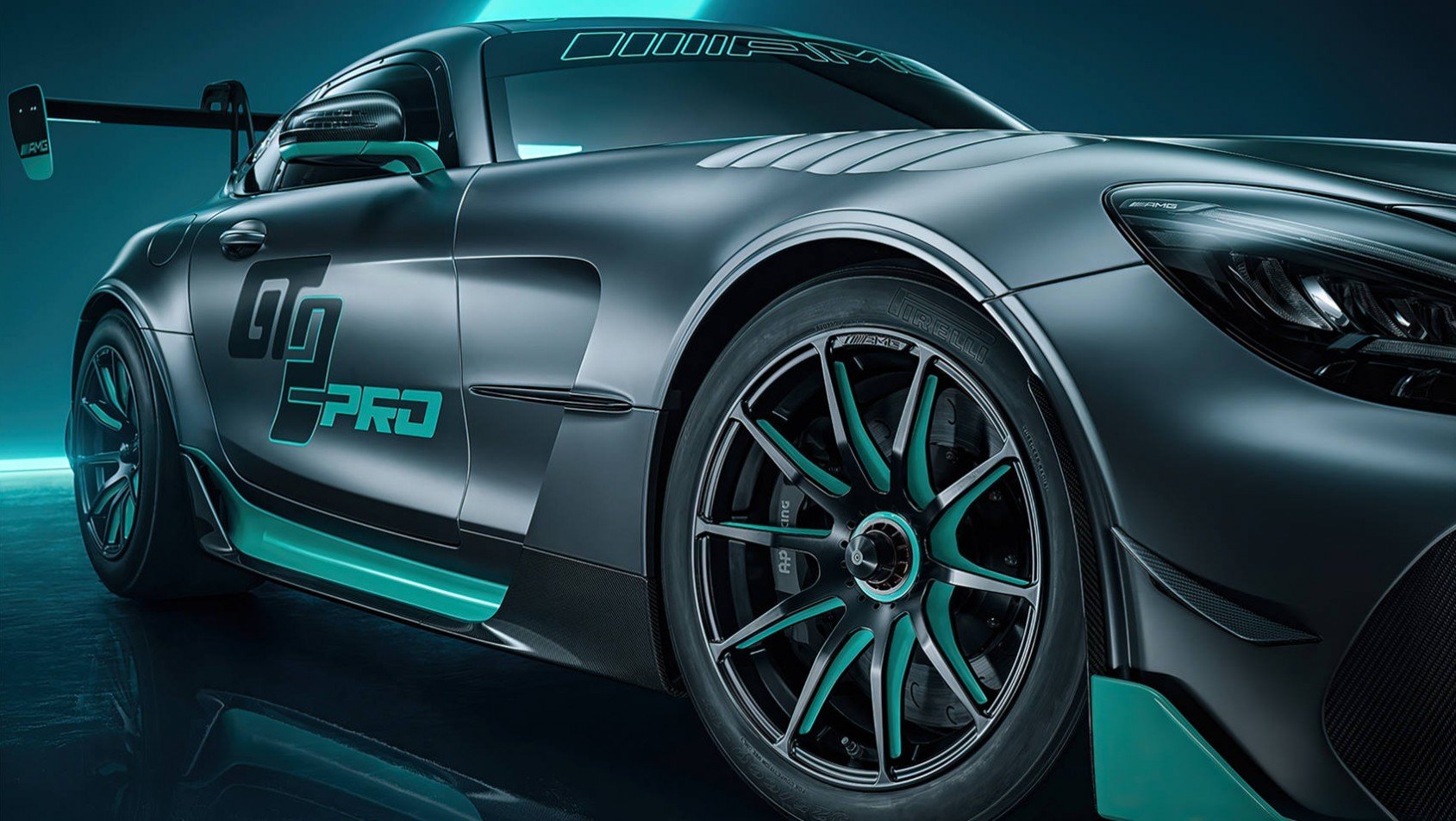 Mercedes-AMG GT2 Pro aerodynamika