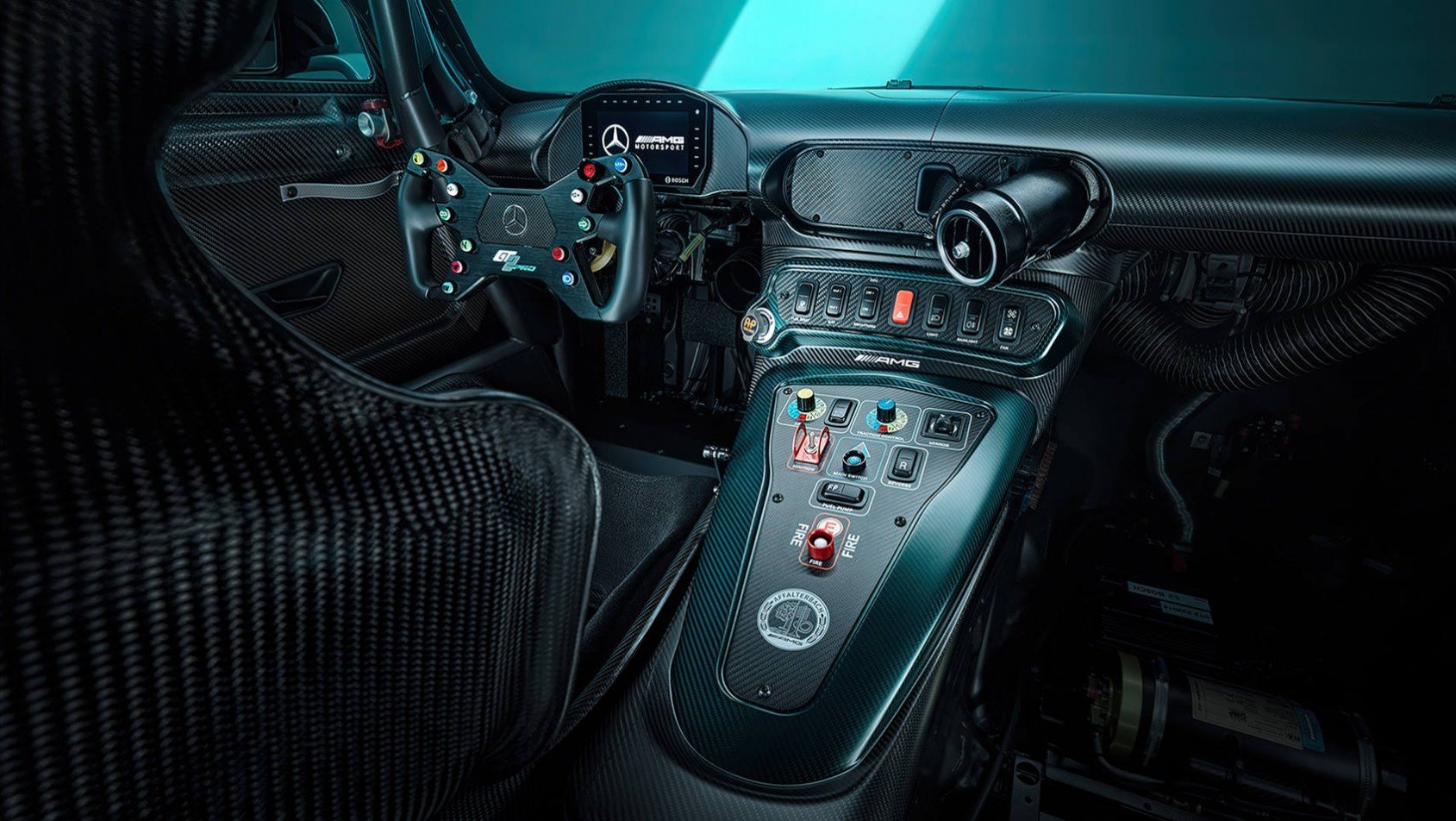 Mercedes-AMG GT2 Pro kokpit