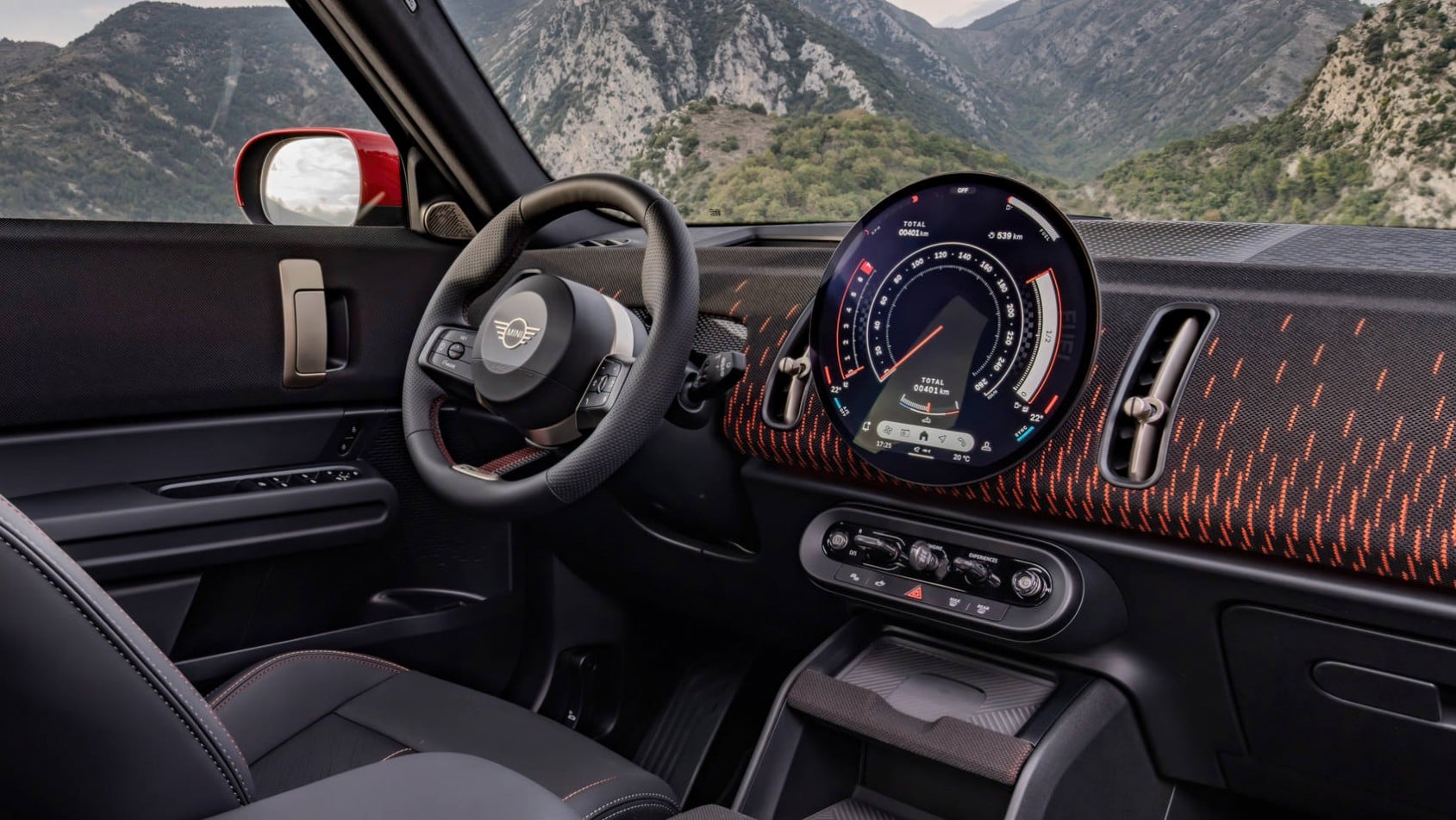 2024 Mini Countryman John Cooper Works kokpit