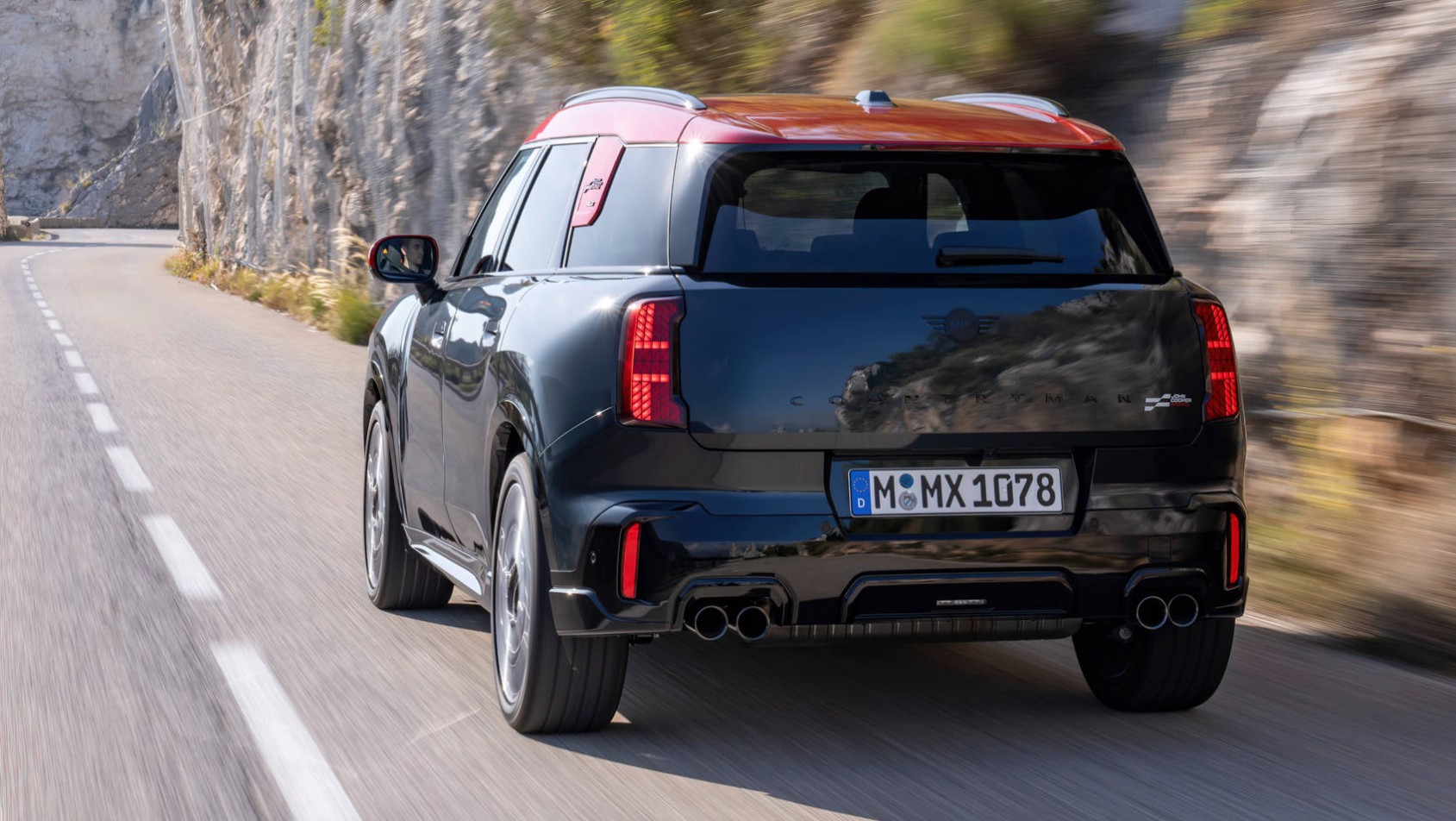 2024 Mini Countryman John Cooper Works lampy tylne