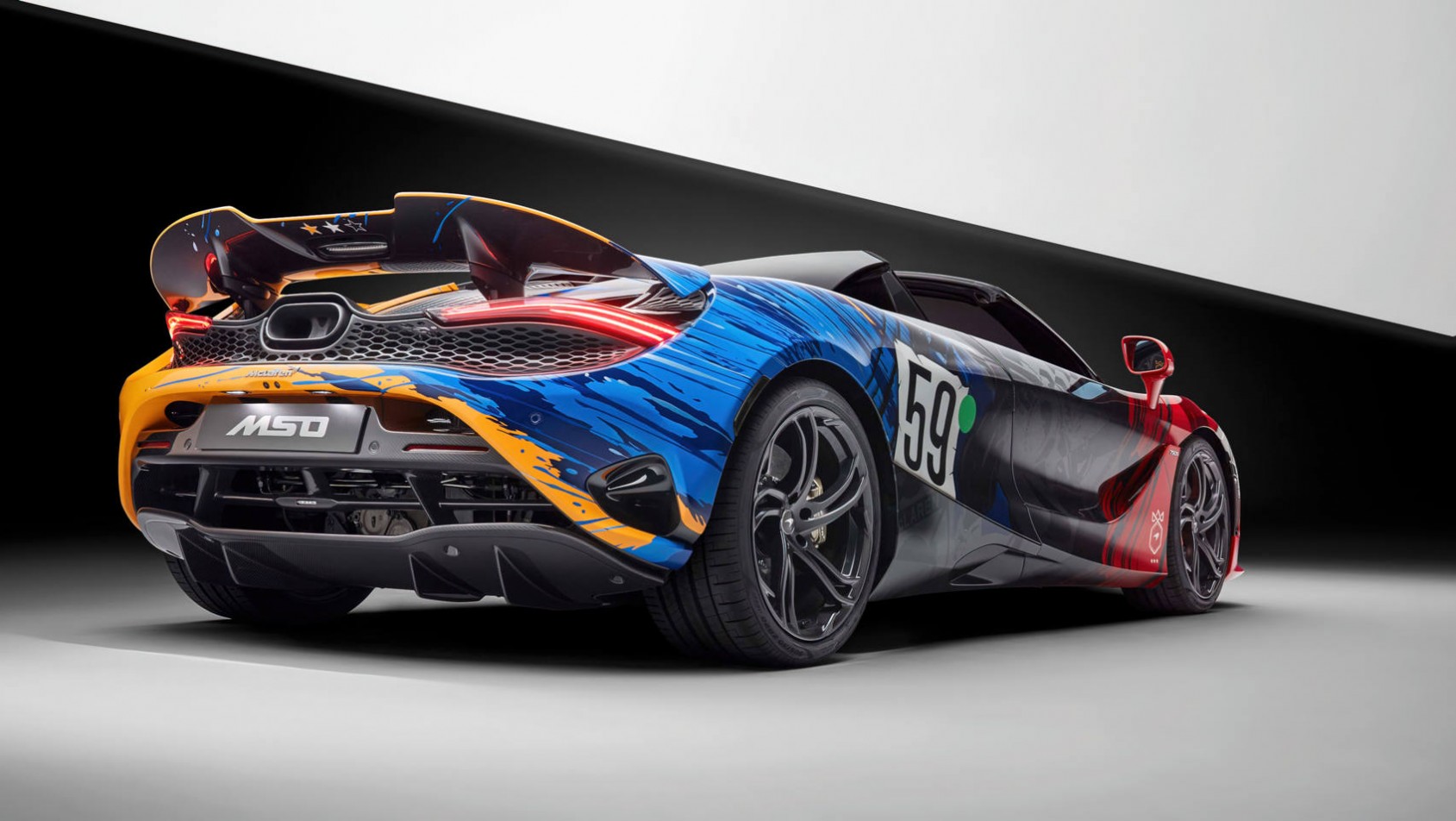 McLaren 750S Triple Crown MSO tył