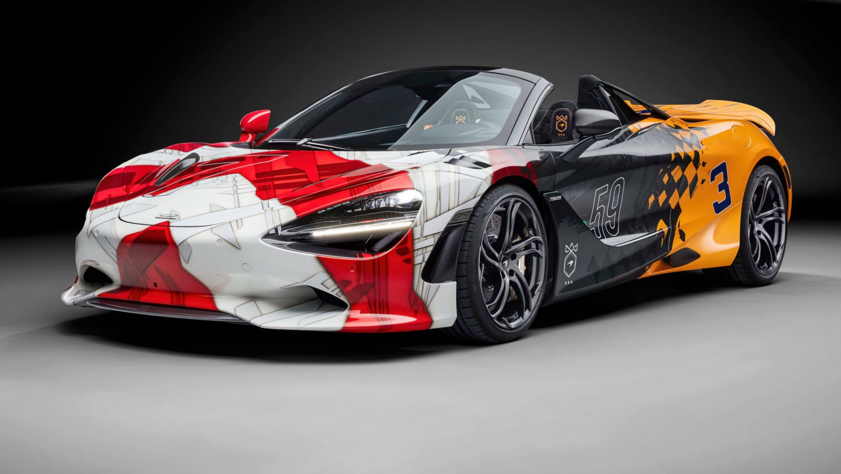 McLaren 750S Triple Crown by MSO malowanie