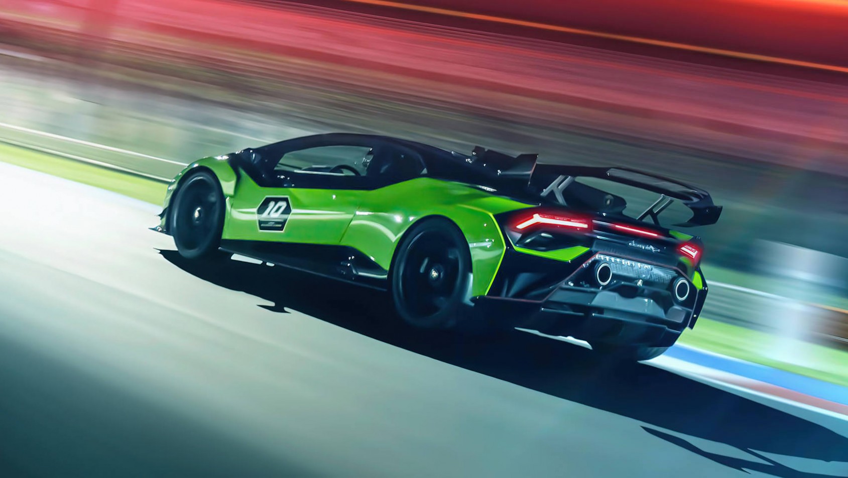 Lamborghini Huracán STO SC 10° Anniversario dynamiczne