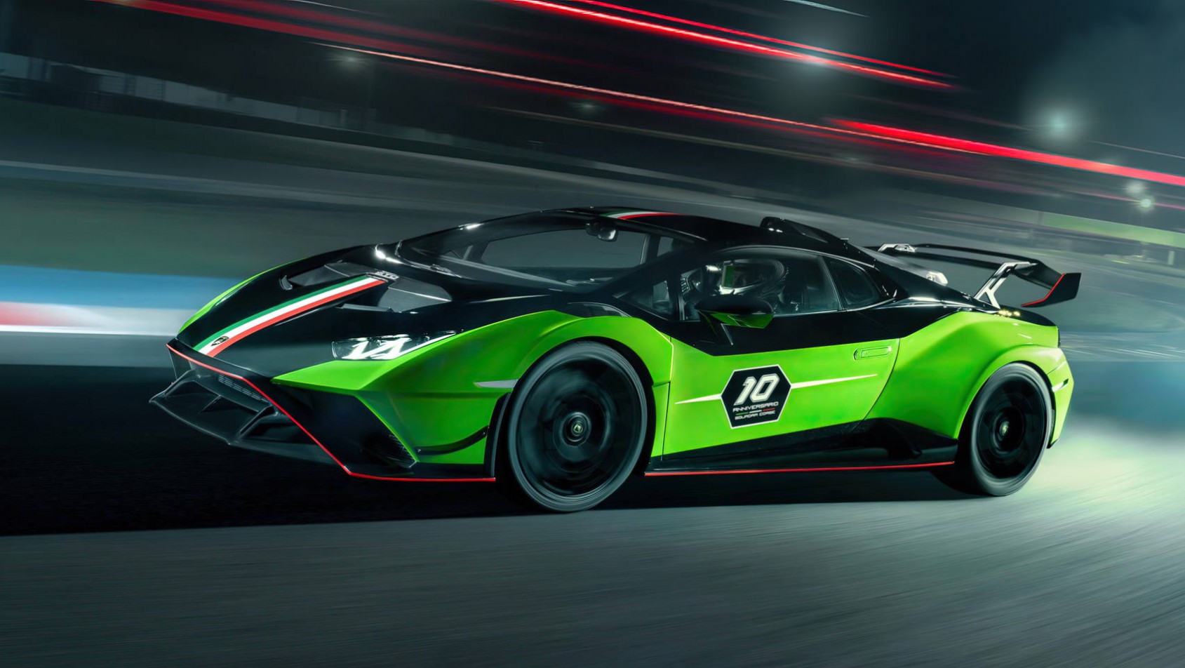 Lamborghini Huracán STO SC 10° Anniversario design