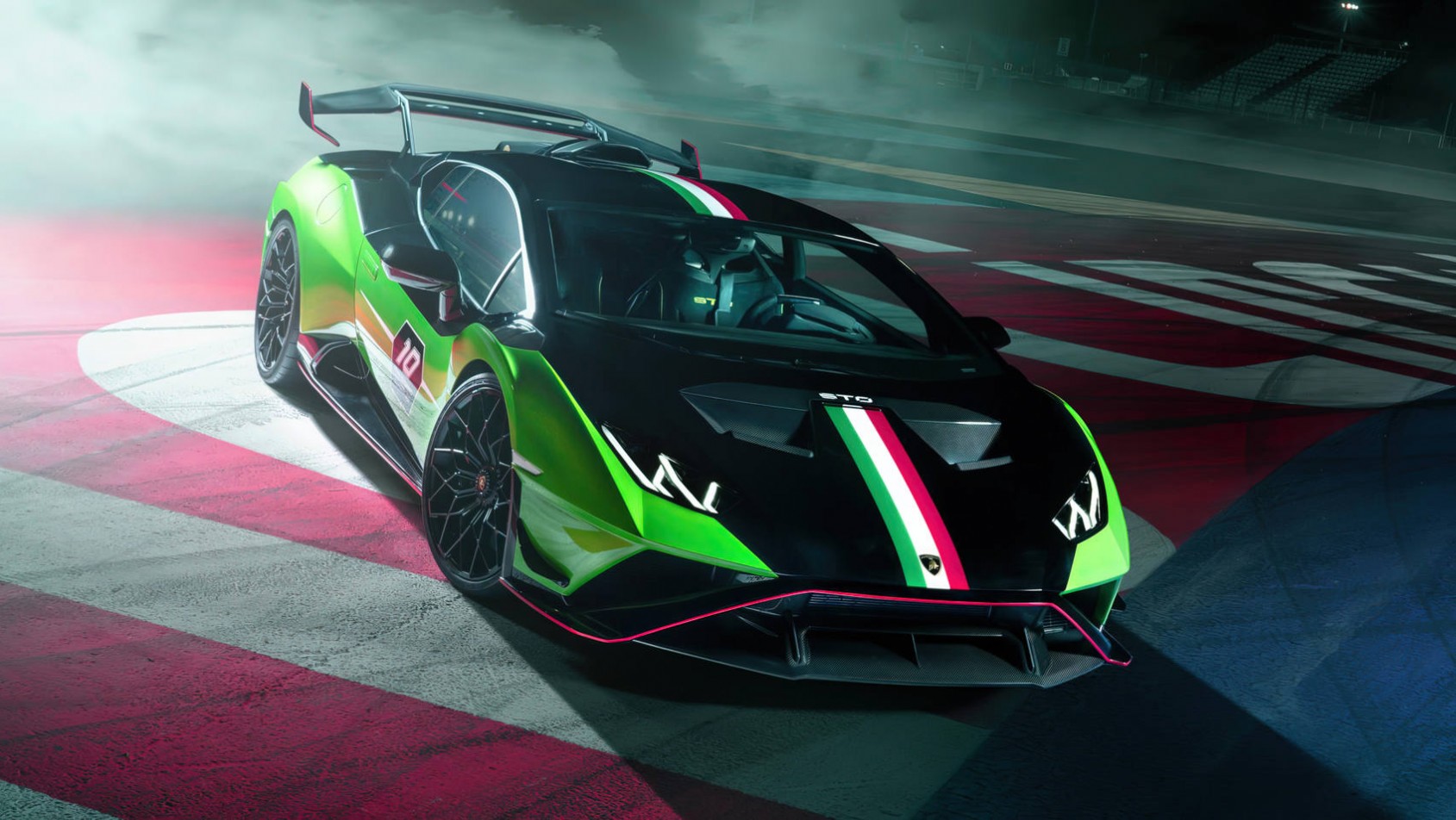 Lamborghini Huracán STO SC 10° Anniversario sylwetka