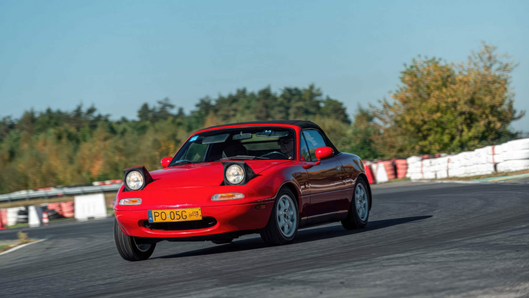 Mazda MX-5 na Torze Modlin