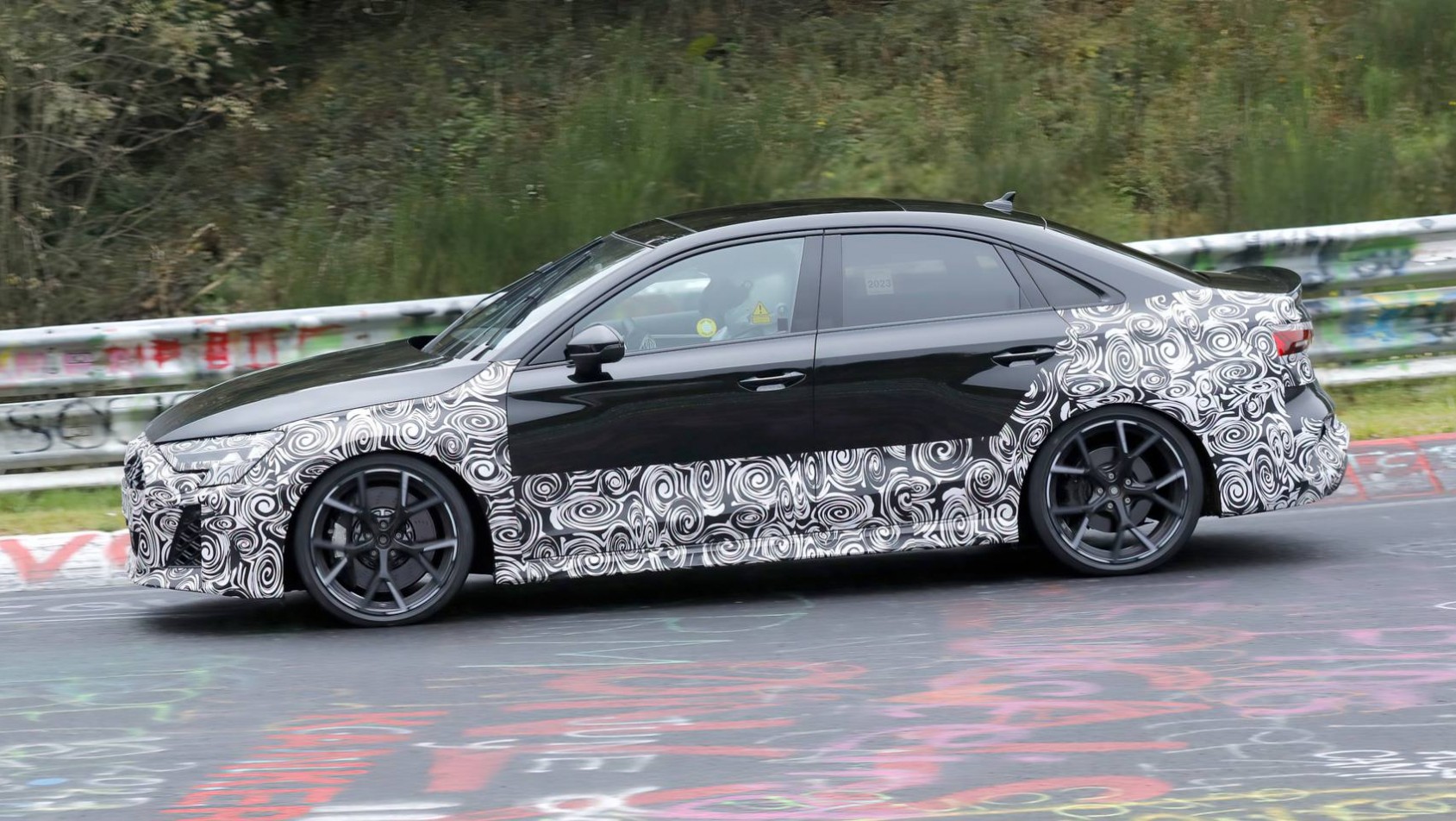 Audi RS3 Audi RS3 8Y lifting 2024 spyshot profil