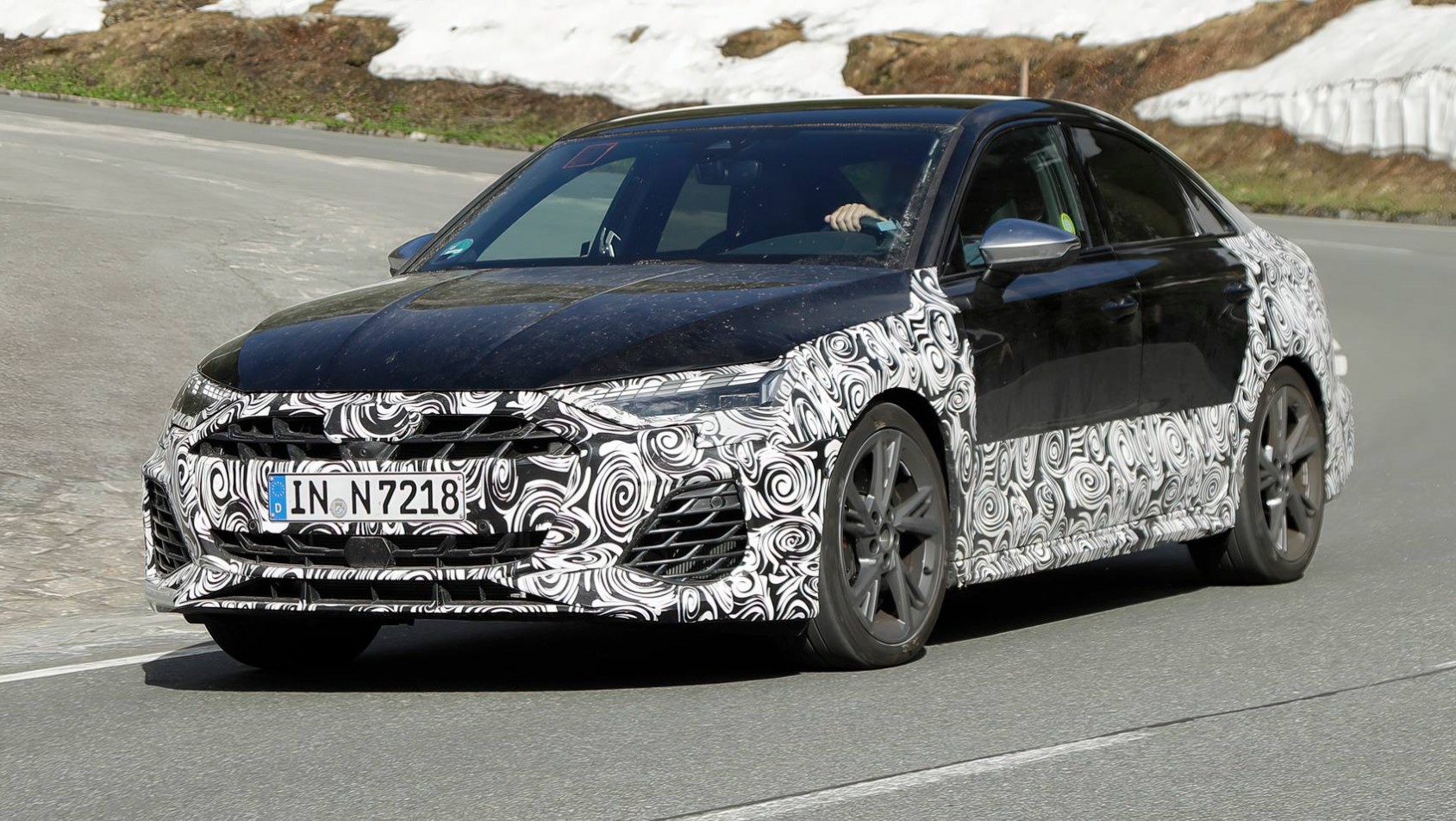 Audi S3 Audi S3 lifting spyshot przód