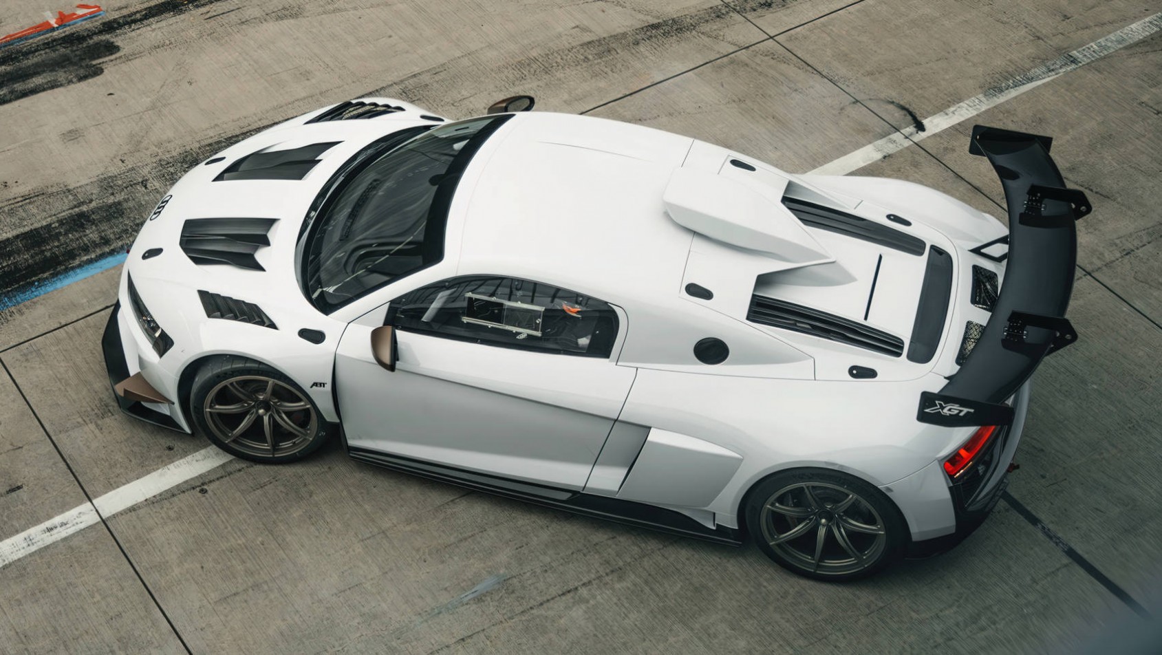 Abt XGT Audi R8 GT2 aerodynamika