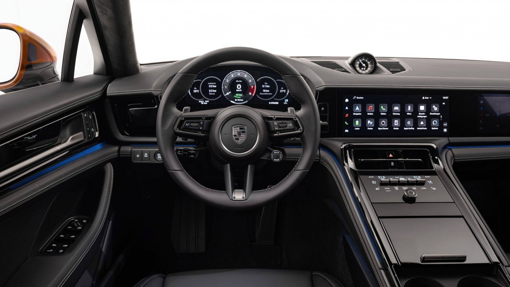 2023 Porsche Panamera facelift kokpit