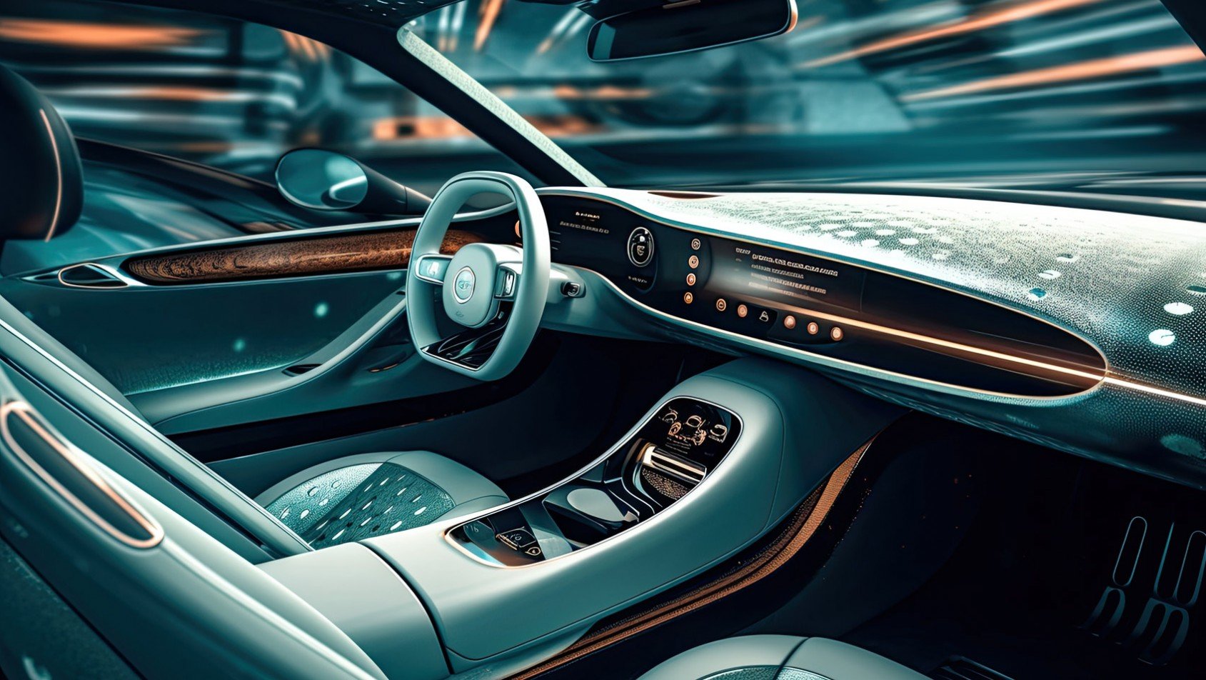 Wnętrza samochodów przyszłosci