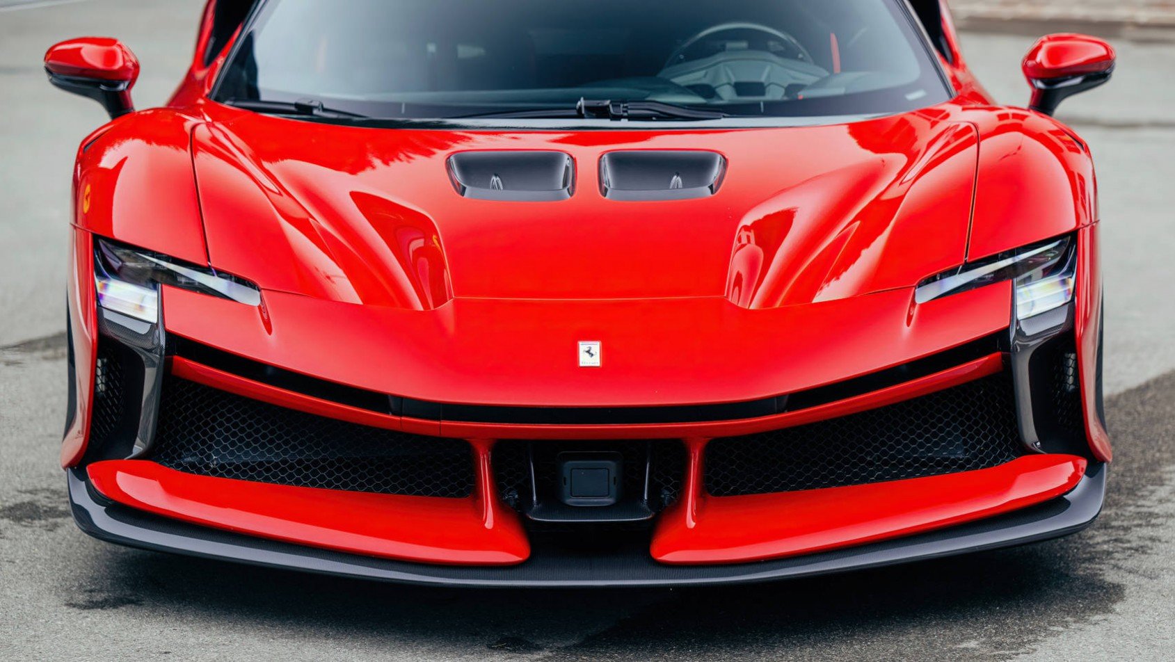 Ferrari SF90 XX Stradale splitter