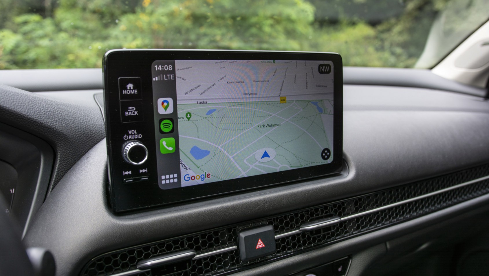 Honda ZR-V ekran centralny