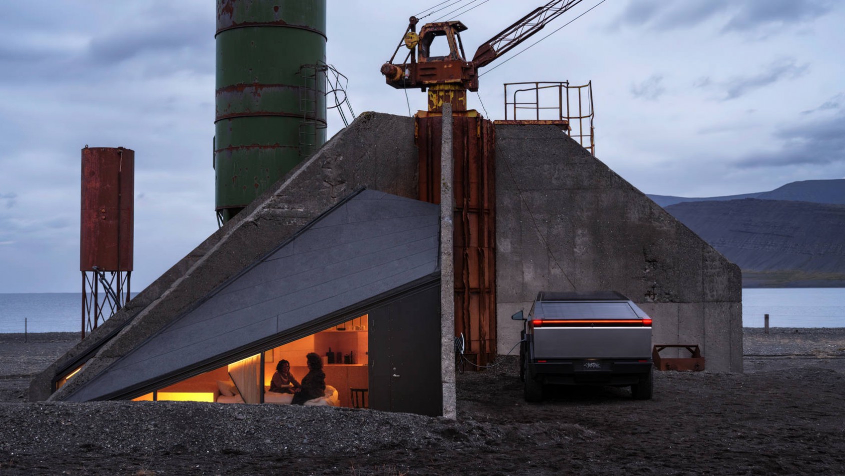 Tesla Cybertruck produkcyjna materiał promocyjny