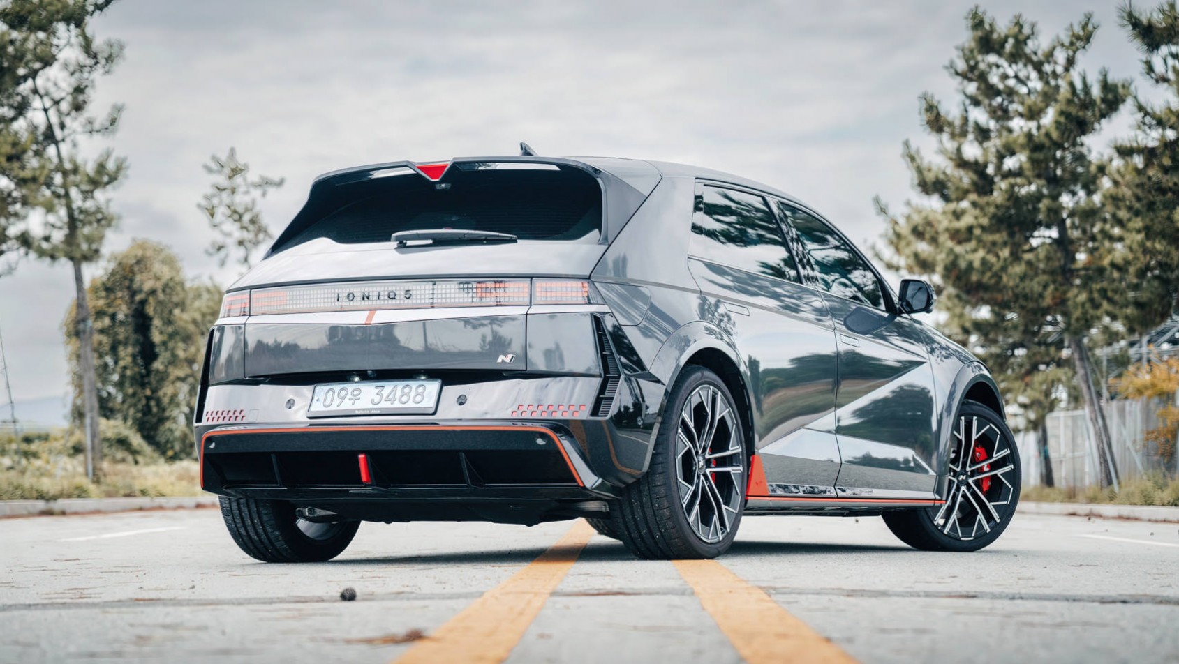 2023 Hyundai Ioniq 5 N sylwetka