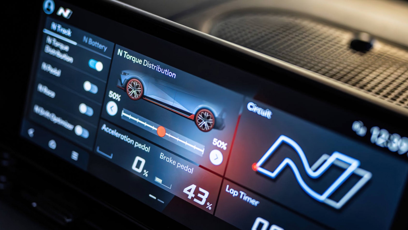 2023 Hyundai Ioniq 5 N menu sportowe