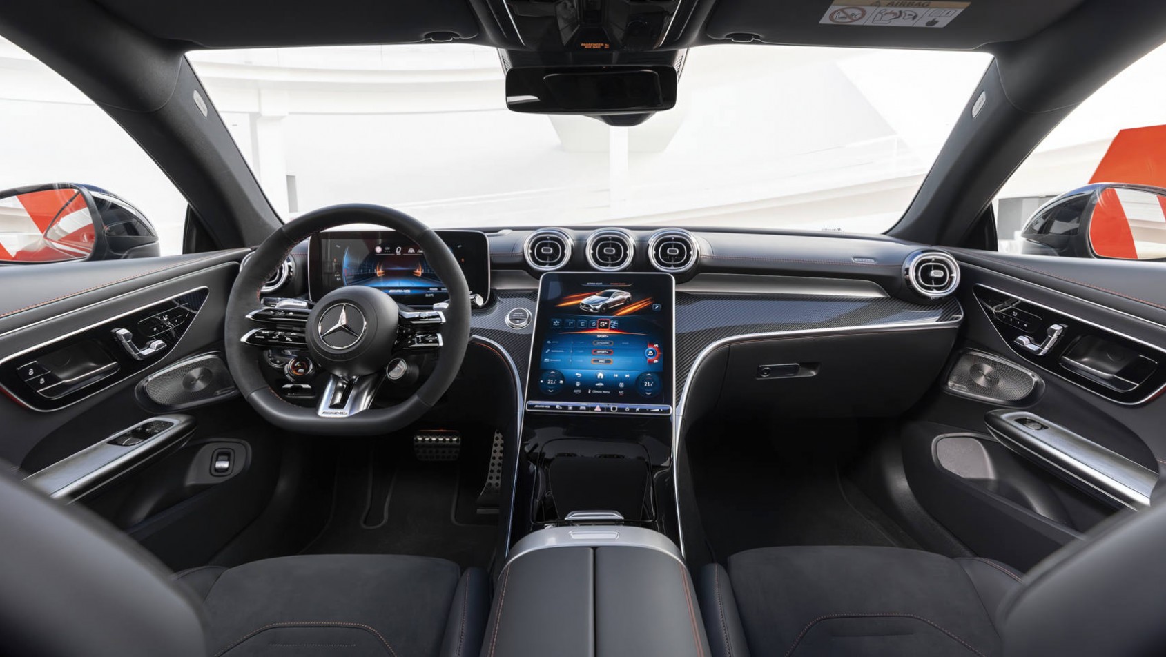 Mercedes-AMG CLE53 kokpit