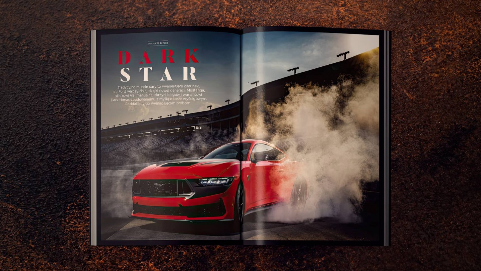 Testujemy czerwonego Mustanga Dark Horse