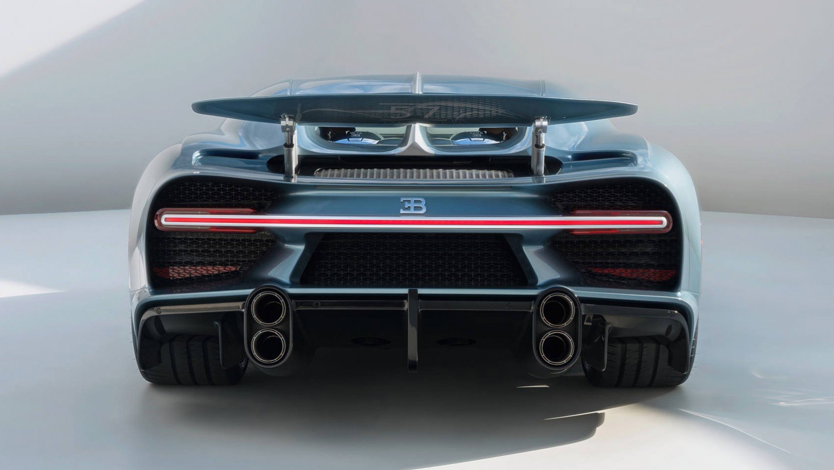 Bugatti Chiron Super Sport 57 One of One tylne skrzydło