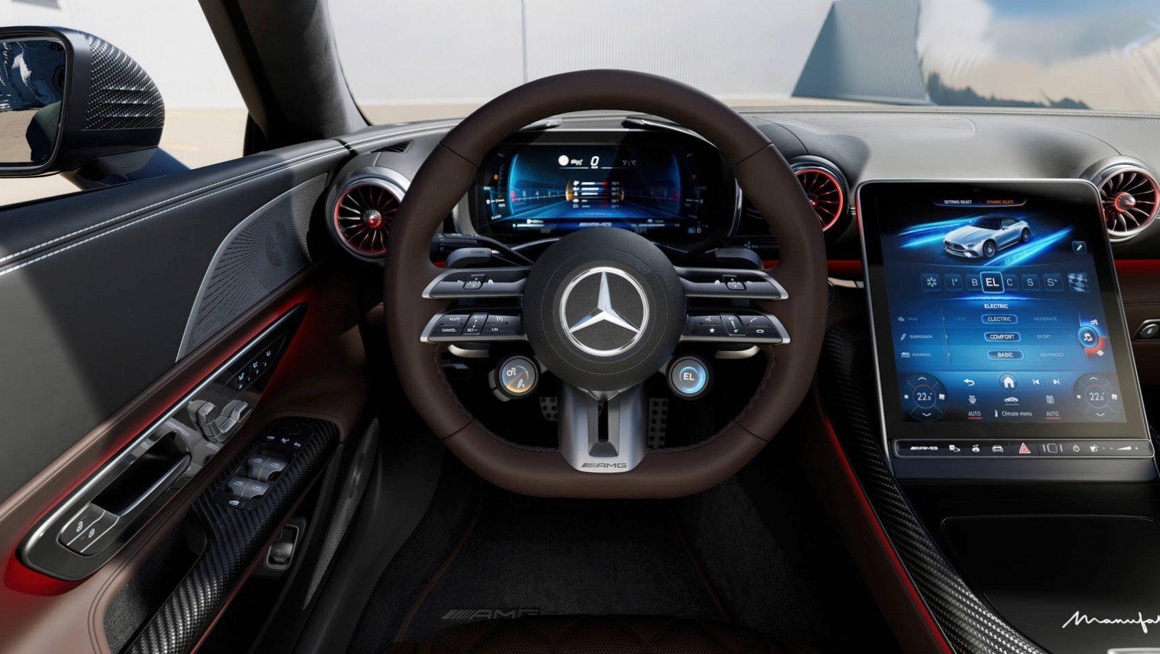 Mercedes-AMG SL 63 S E-Performance kokpit