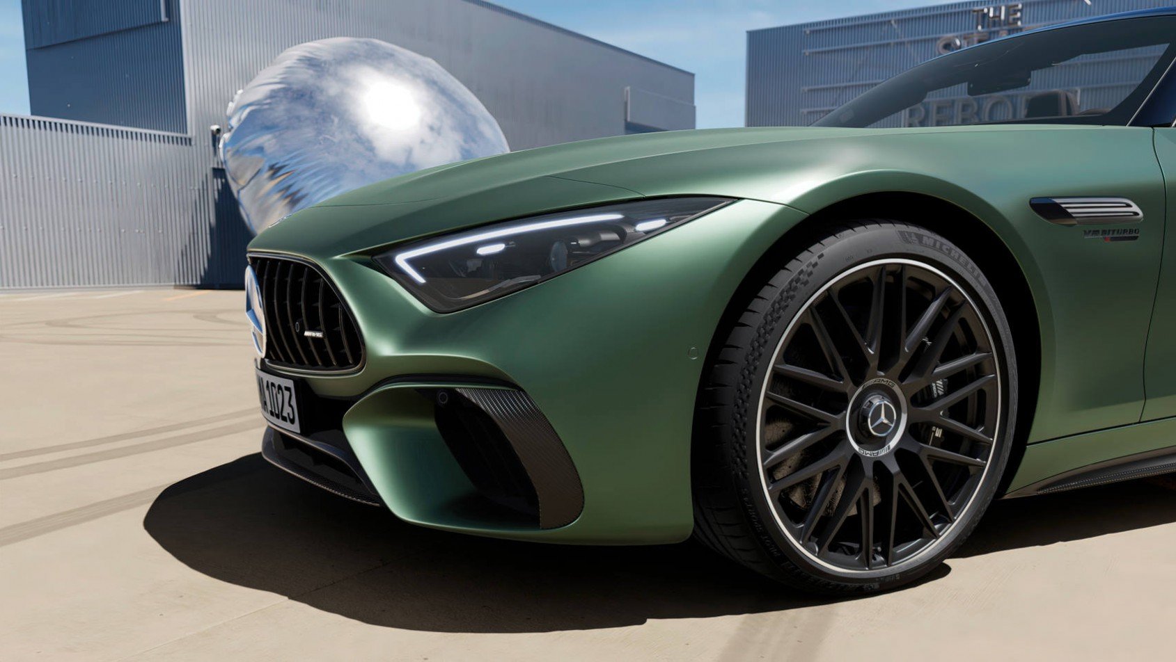 Mercedes-AMG SL 63 S E-Performance detal przodu