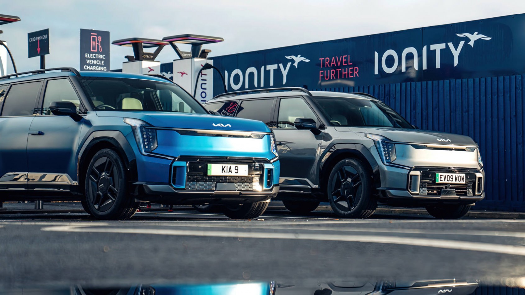 Kia EV9 GT-Line ładowanie