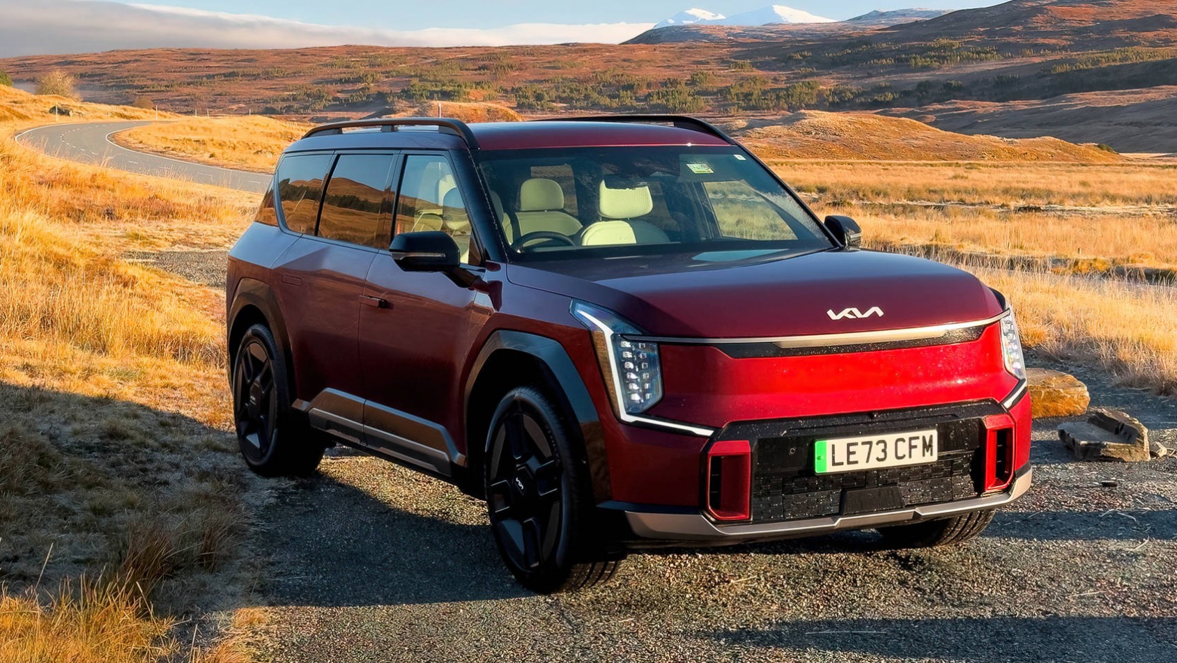 Kia EV9 GT-Line jazda