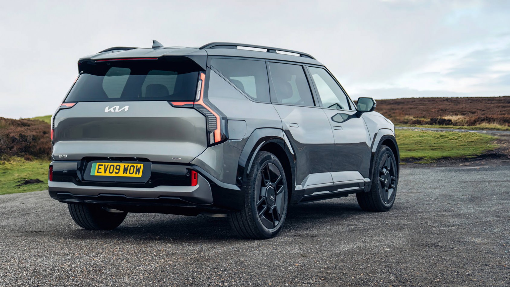 Kia EV9 GT-Line prawy tył