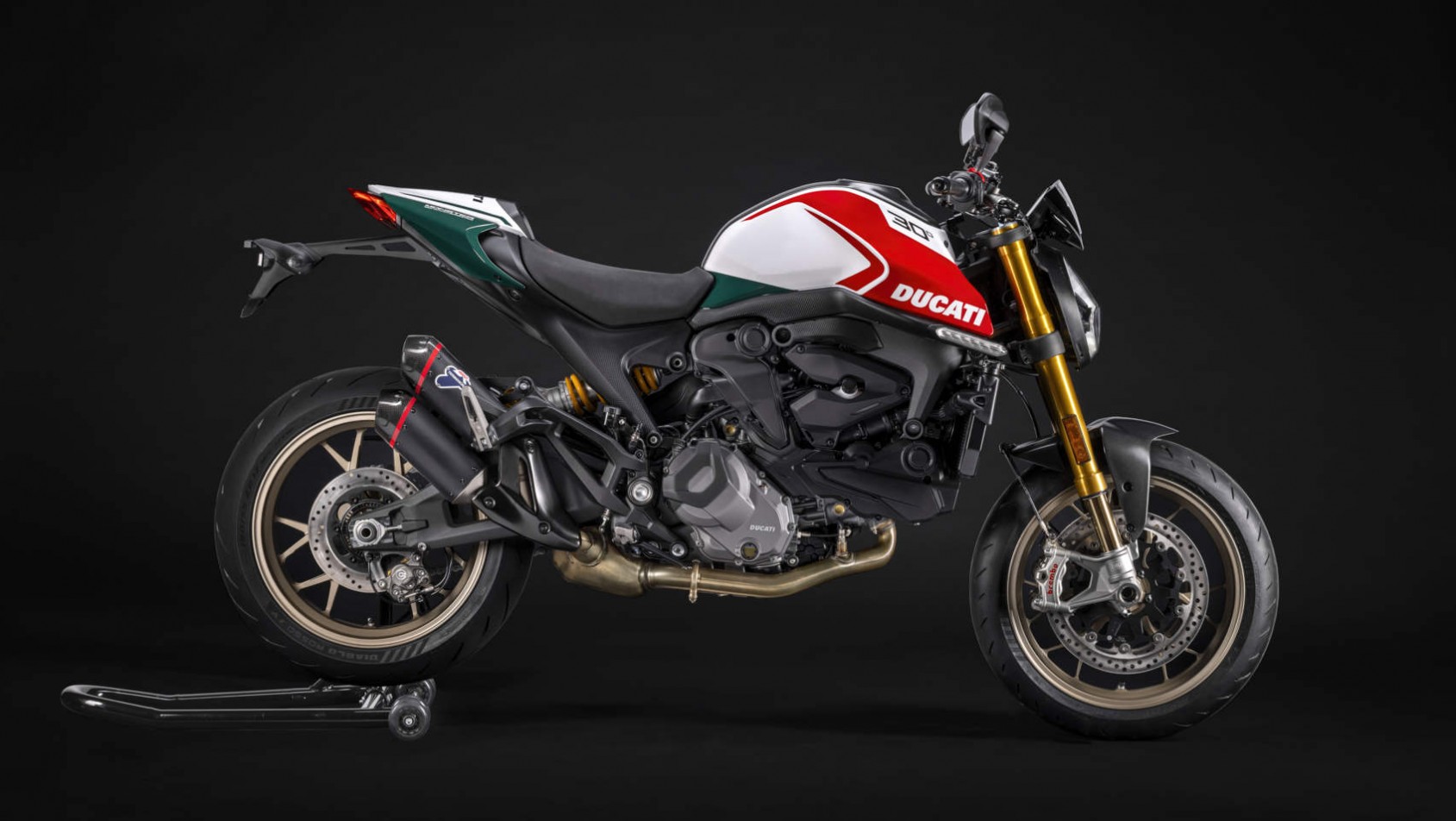 Monster 30° Anniversario  - widok z boku