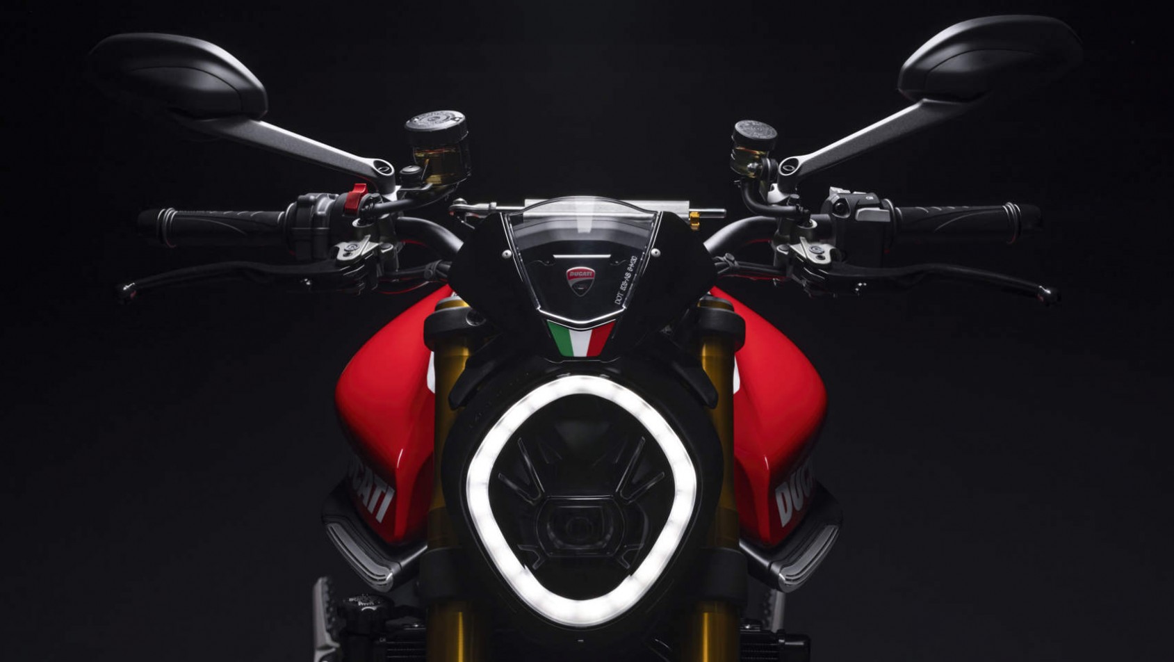 Monster 30° Anniversario - przód motocykla