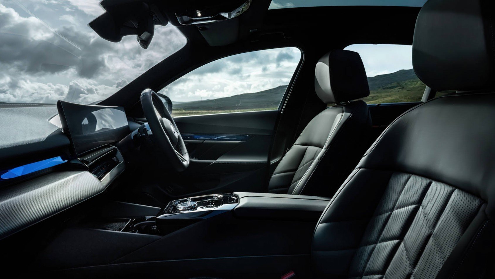 BMW i5 BMW i5 M60 wnętrze