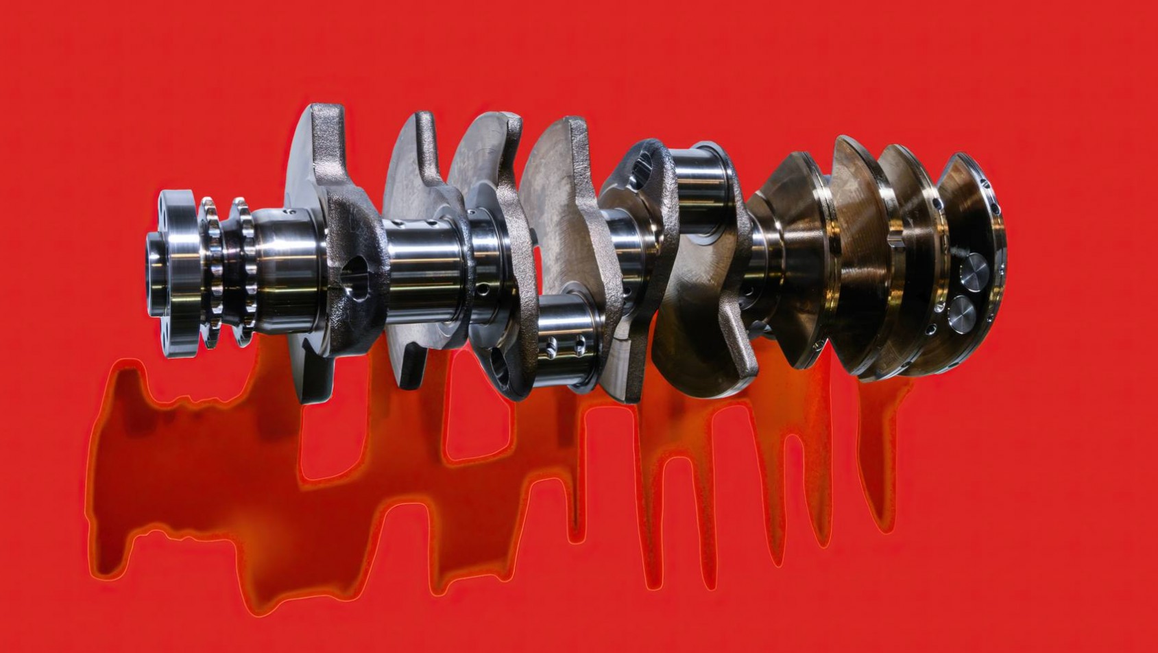 Audi Lamborghini V10 wał korbowy