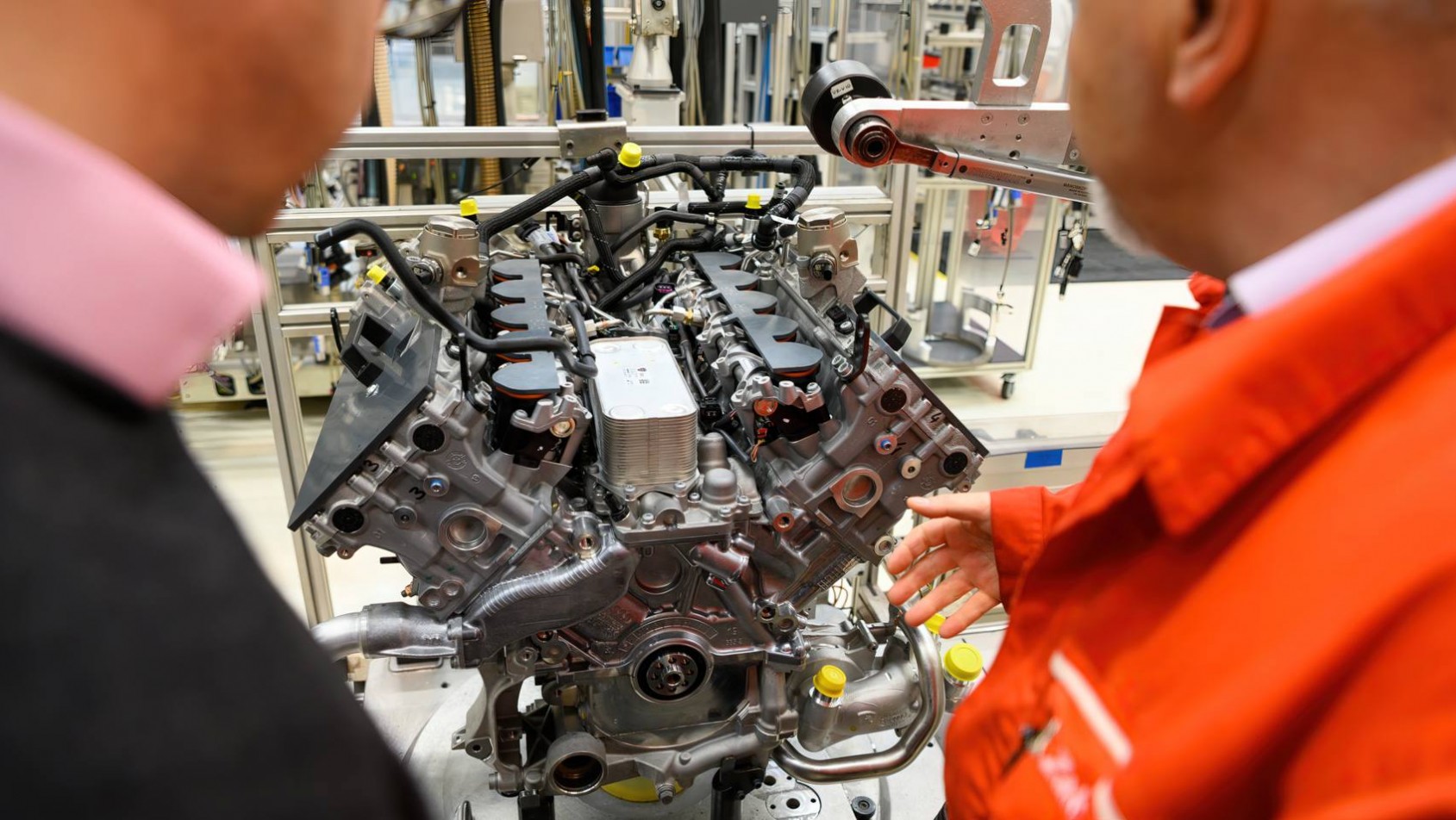 Audi Lamborghini V10 hamownia