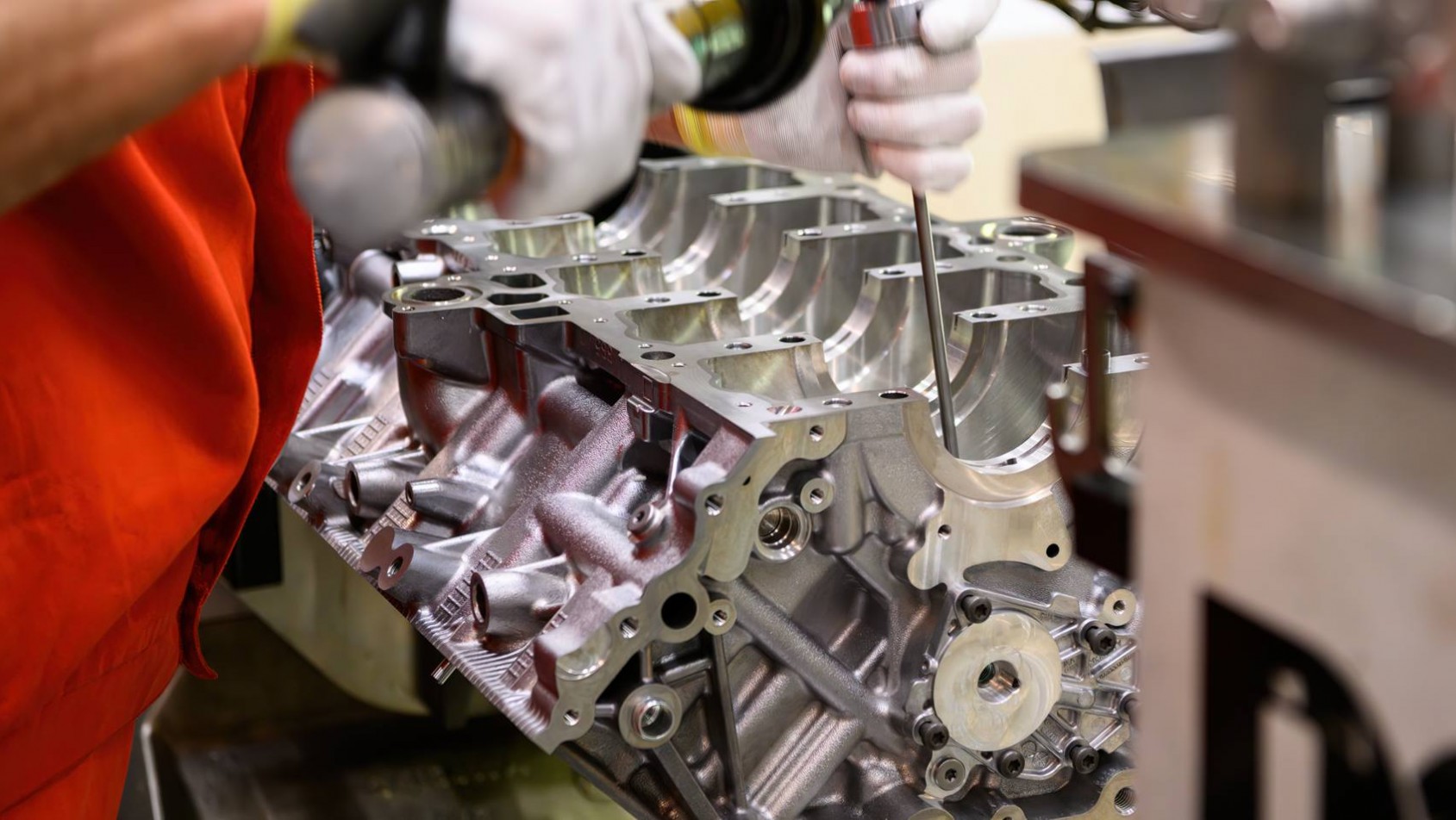 Audi Lamborghini V10 konstrukcja