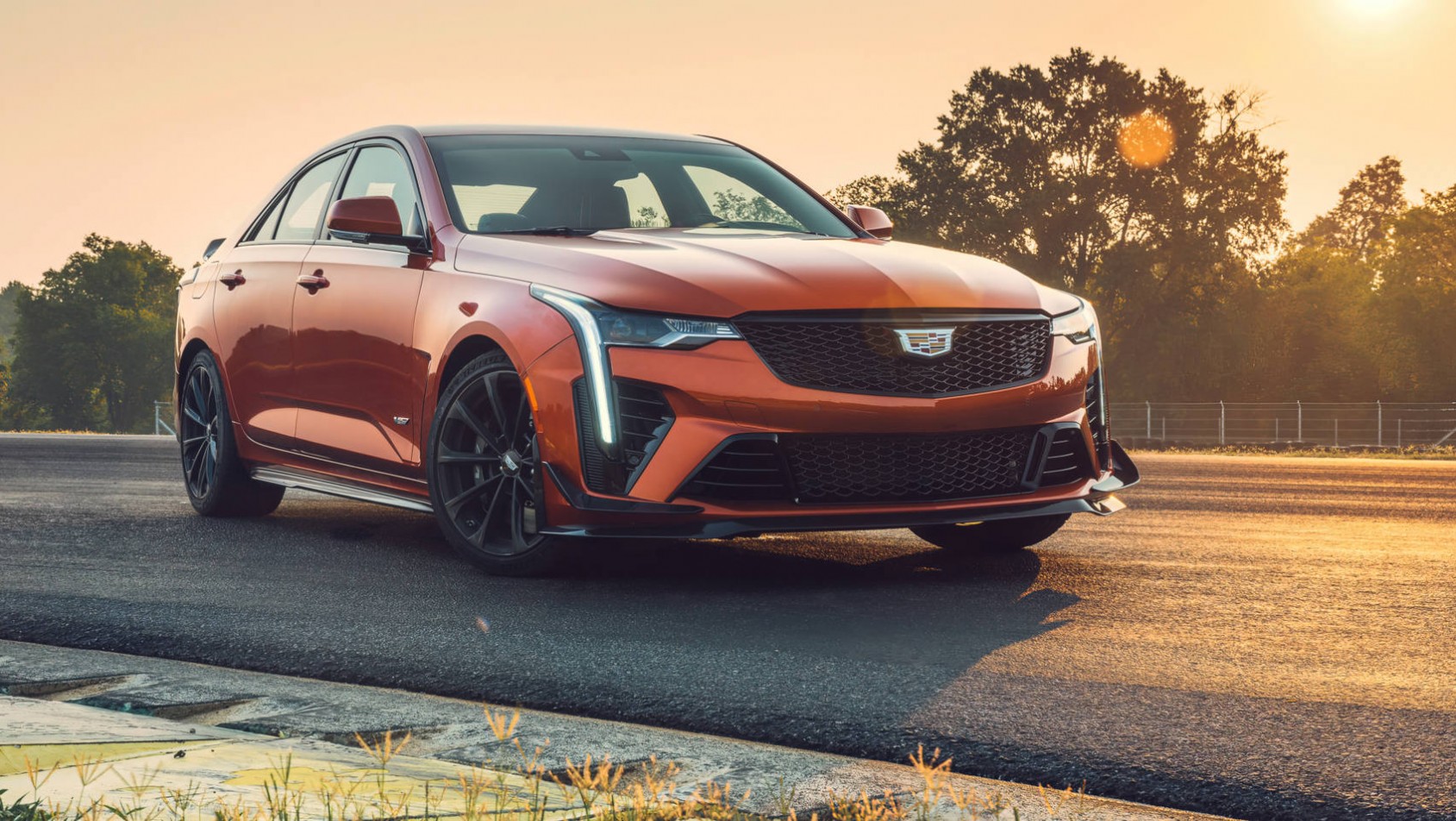 Cadillac CT4‑V Blackwing przód