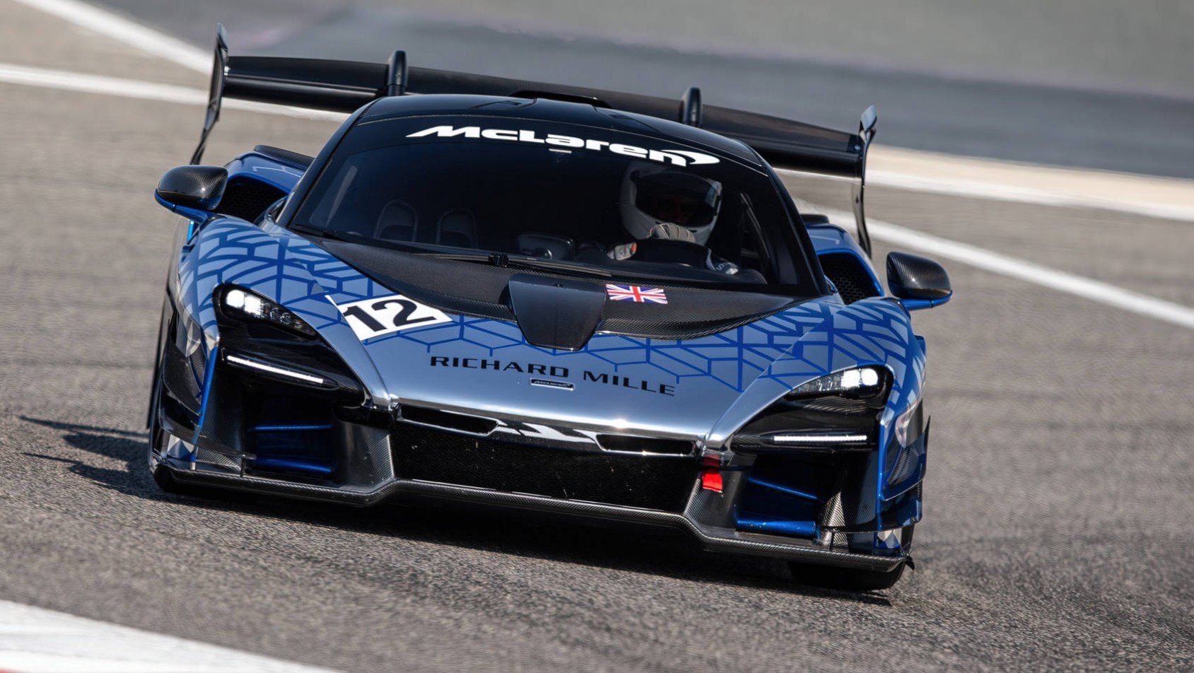 McLaren Senna GTR test
