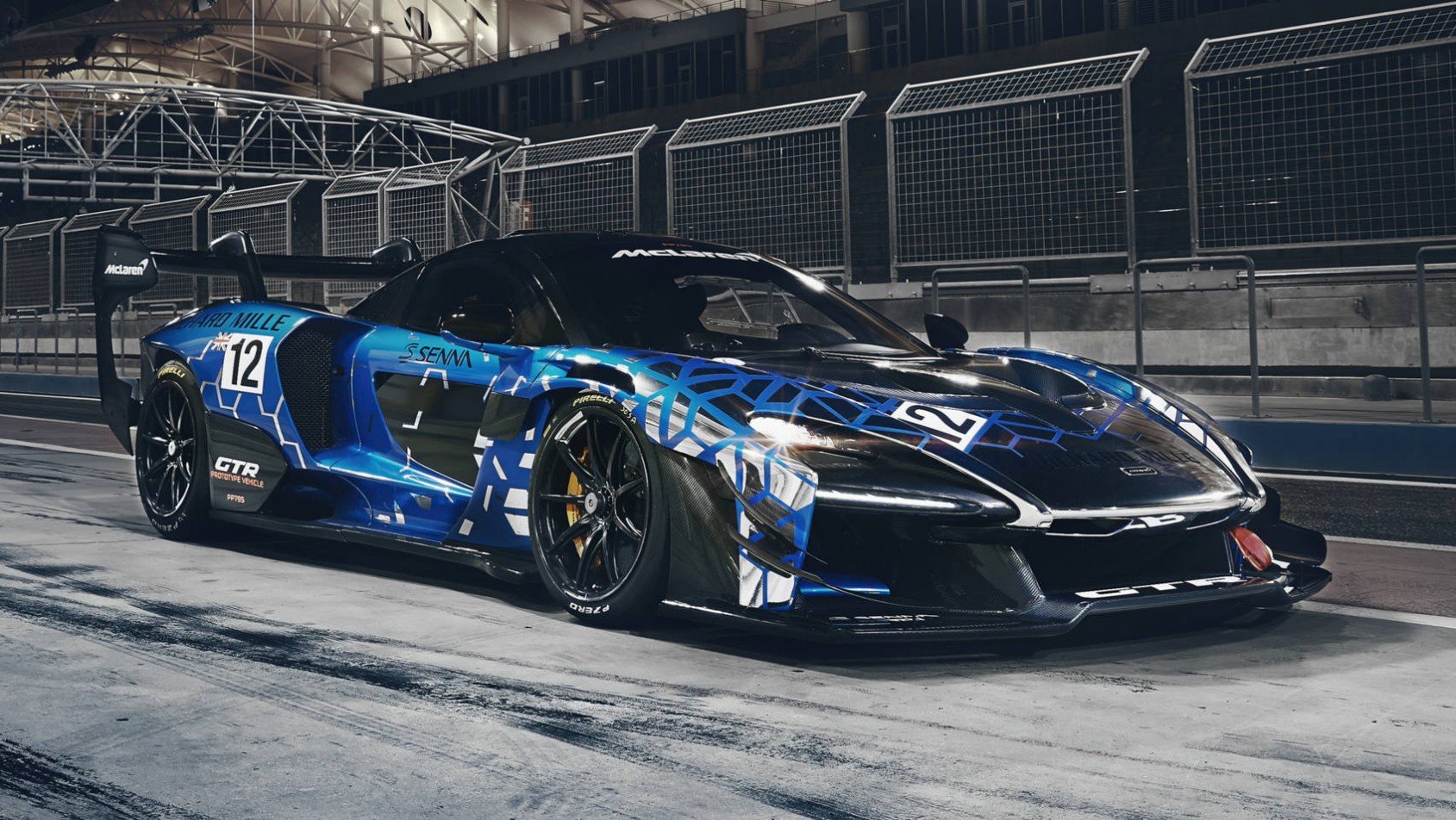 McLaren Senna GTR aerodynamika