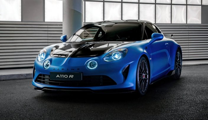Alpine A110 2024 Alpine A110 R Turini główne