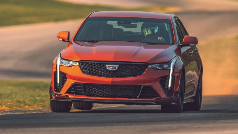 Cadillac CT4-V Blackwing 2023 Cadillac CT4-V Blackwing test