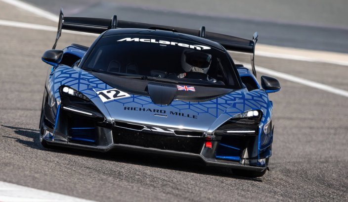McLaren Senna GTR test