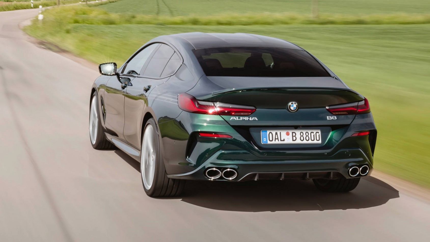 Alpina B8 Gran Coupe jazda