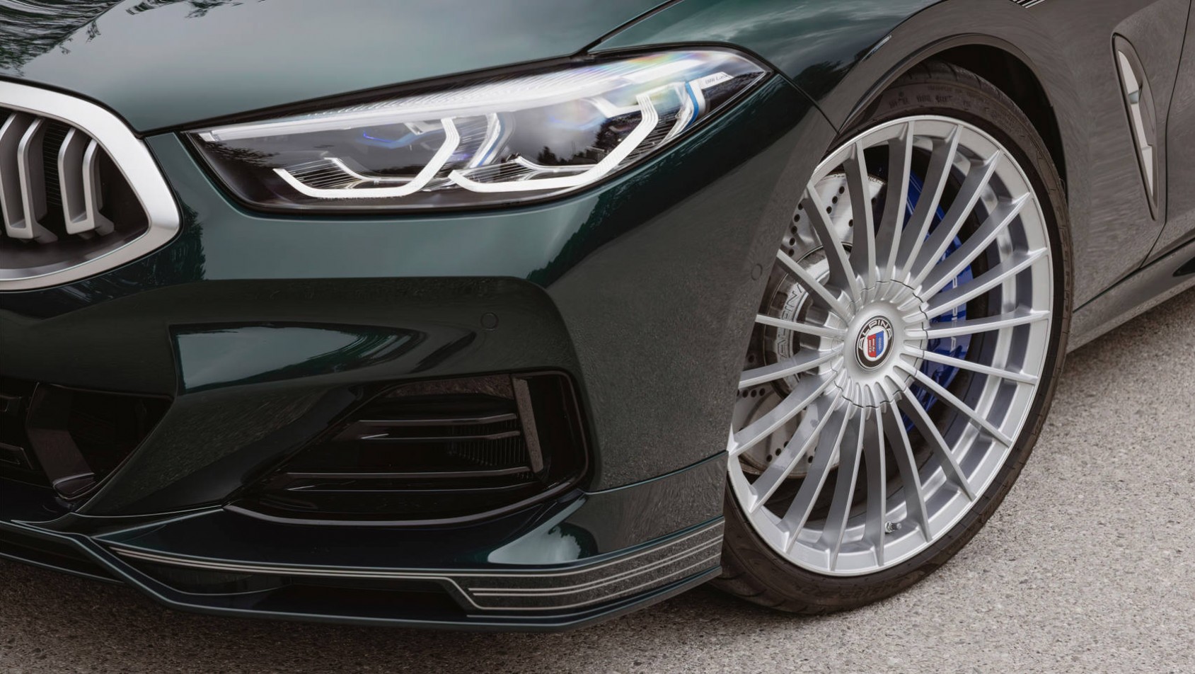 Alpina B8 Gran Coupe detal przodu