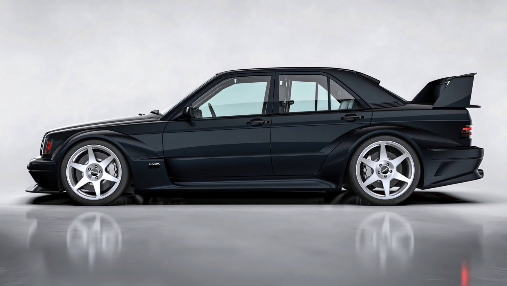 Mercedes-Benz 190E 2.5-16 Evo II HWA EVO Mercedes-Benz 190E 2.5-16 Evo II restomod profil