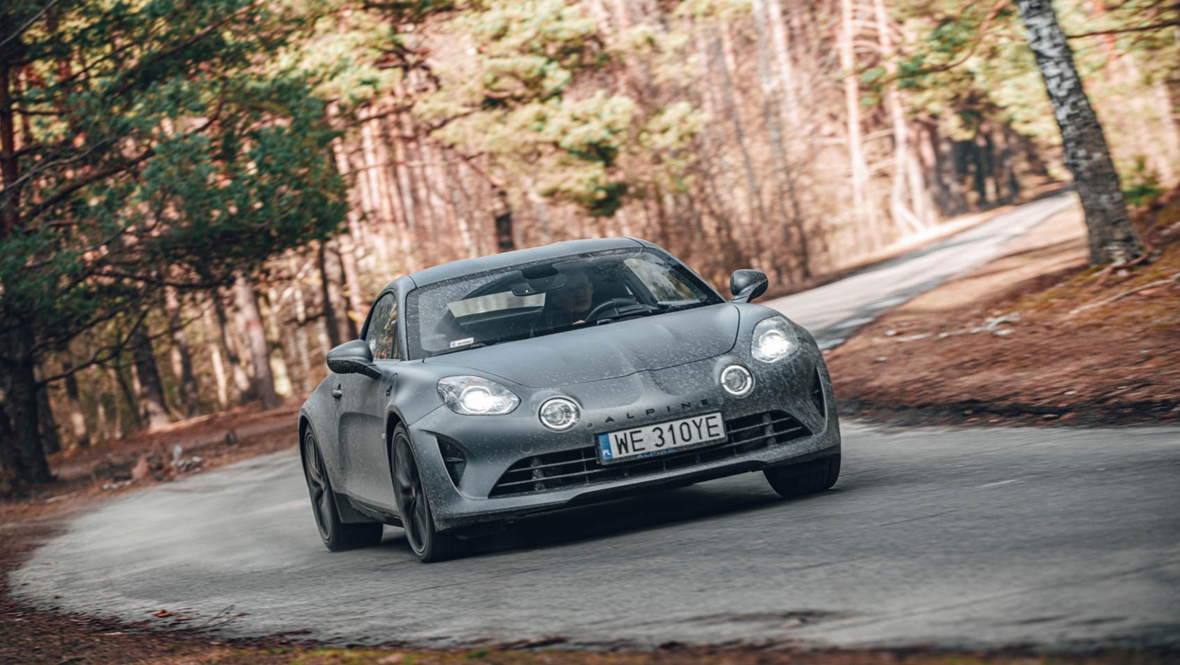 Alpine A110S test druk główne